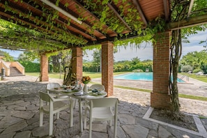 Balcony / Terrace / Patio, Garden, Pool