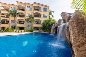 Stone waterfall