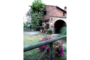 Plant, Building, Flower, Window, Petal, House, Grass, Natural Landscape, Landscape, Rural Area