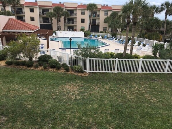 Beach Pool - View from the balcony