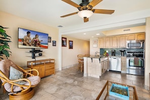 Open floor plan and updated at our Kona HI Rental