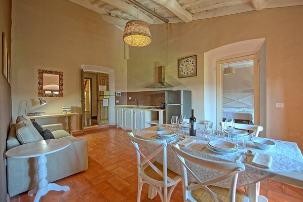 Dining Room, Kitchen, Living Room
