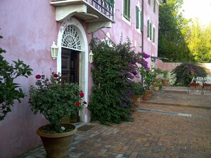 Main gate of the Villa