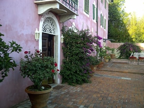 Main gate of the Villa