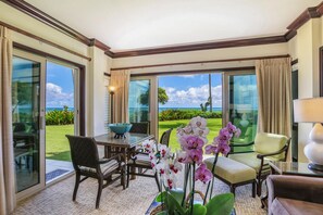 Waipouli Beach Resort A104 Living Room