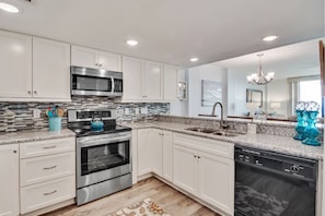 Kitchen Has All New Stainless Steel Appliances!