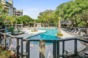 Communal pool at Ocean Club!