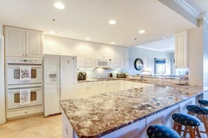 Kitchen with Ocean View