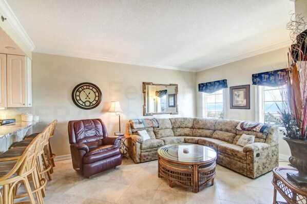 Living Room with Ocean View