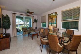 Island Chic! Ground Floor Lanai, Modern Kitchen, WiFi, Laundry+AC–Halii Kai Waikoloa 17H