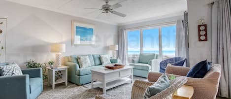 Living Room W/ Ocean View