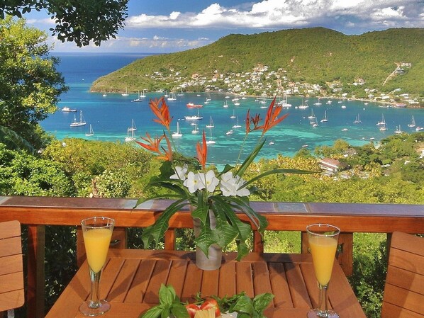 Dine Alfresco style on your private veranda with this amazing view