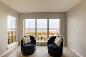 Living Area w/ Ocean View
