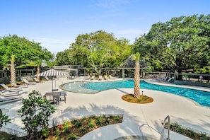 Communal pool.