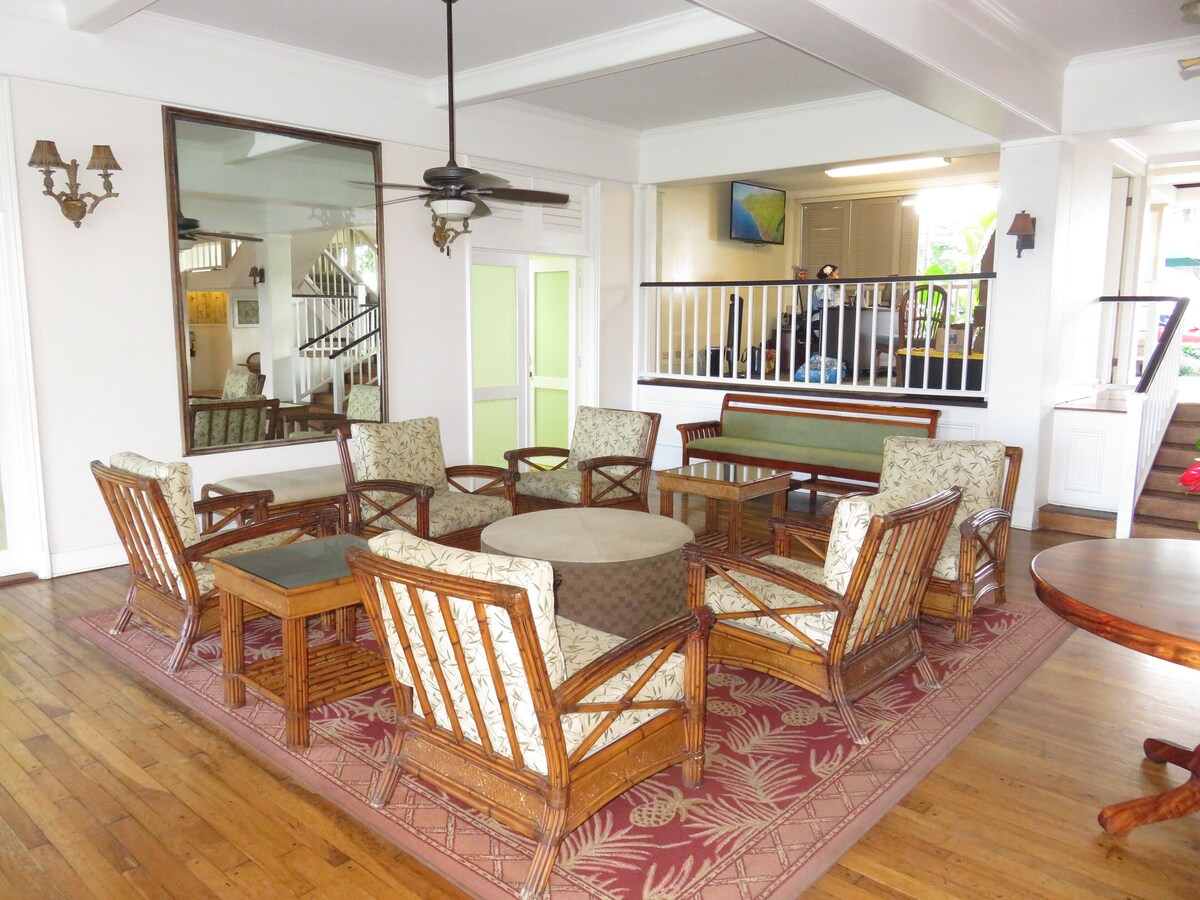 #324 – Direct Oceanfront Kauai Rental By Owner Ocean View FREE WiFi Parking A/C