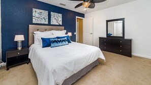 Queen Bedroom 3 Upstairs