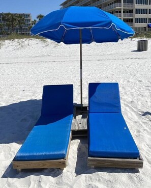 2 Complimentary Beach Chairs for the 2025 Season!