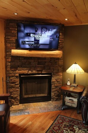 Wood Burning Fireplace