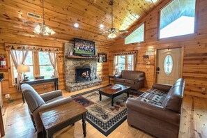 Indoors,Hardwood,Stained Wood,Home Decor,Fireplace