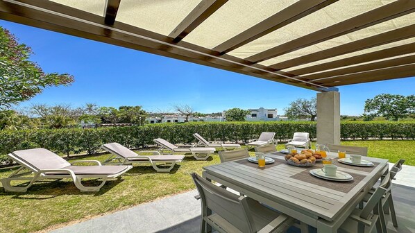 Terrace and Garden Views