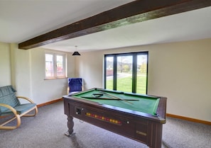 Gellidywyll - Shared Games Room View 1 