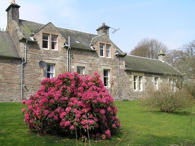 Laundry Cottage, Carmichael Country Cottages, near Biggar. Pets welcome.