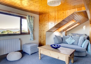 Relax in the spacious sitting room