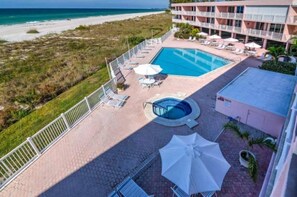 View of Pool /Deck from Balcony