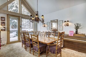 Dining Room, Dining Table, Furniture, Indoors, Table