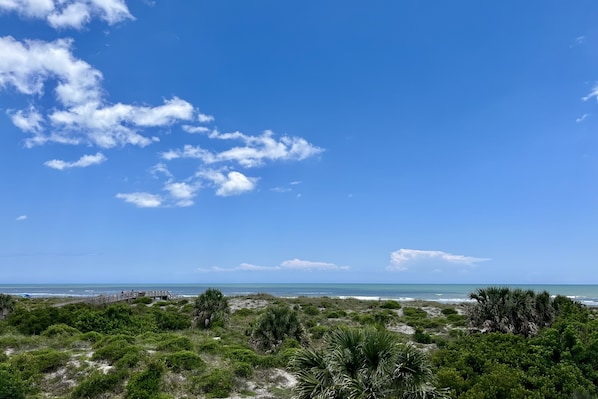 oceanfront view from balcony