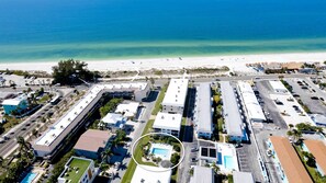 Aerial View of Complex Pool Looking West