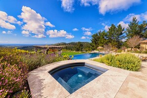 LUXURY CHATEAU IN CARMEL, OCEAN VIEW INFINITY POOL