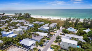 4 houses from the beach