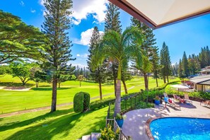 Dip into bliss or tee off in paradise?your balcony overlooks the best of both worlds     KGV-14T6