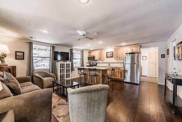 Gorgeous open floor plan!