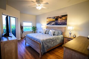 Primary bedroom with King bed