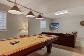 Teton Harmony ~ pool table on lower level
