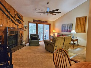 Main living area to balcony/deck