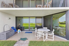 Private Patio Offers Beach Access and Vitamin "Sea"