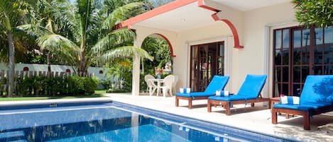 Your private pool - Perfect for a quiet read or a little party.