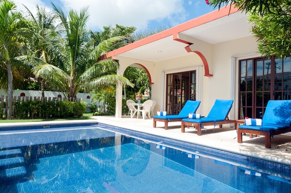 Your private pool - Perfect for a quiet read or a little party.