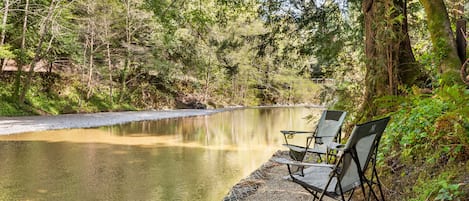 Explore Austin Creek from your own creekfont spot