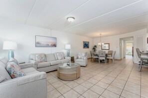 This ultra family-friendly getaway has room for everyone to relax!