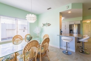 Dining room view 1