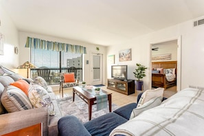 We know you don't come to South Padre Island to watch tv - but we have one set up for you anyway!