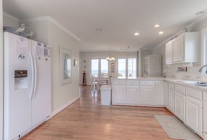 Fully Equipped Kitchen With Ocean Views