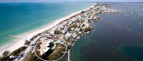 Aerial View of Property Looking North