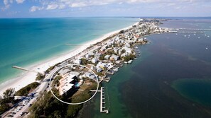 Aerial View of Property Looking North