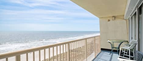 Carolina Beach Oceanfront Balcony