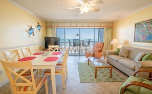 Great Room with Oceanfront Porch